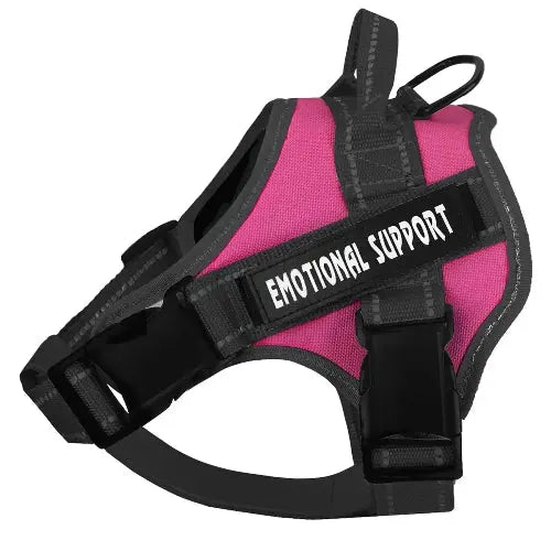 voopet Emotional Support Dog Harness, Professional Service Dog Vest Harness for Small Medium Large Dogs, Reflective Breathable and Adjustable No Pull/Choke ESA Essential Harness by VOOPET