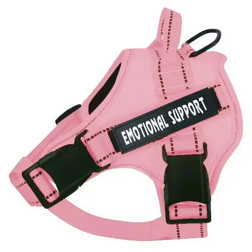 voopet Emotional Support Dog Harness, Professional Service Dog Vest Harness for Small Medium Large Dogs, Reflective Breathable and Adjustable No Pull/Choke ESA Essential Harness by VOOPET