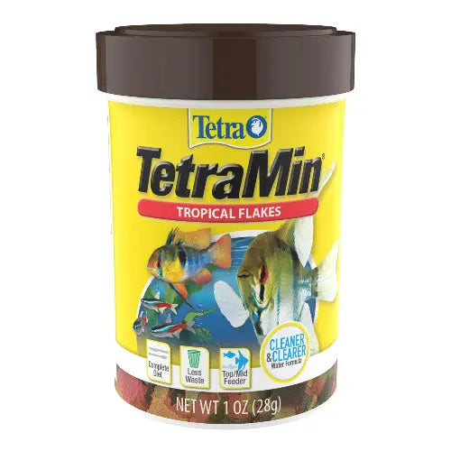 TetraMin Nutritionally Balanced Tropical Flake Food for Tropical Fish by Tetra