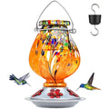BOLITE Twisted Series Hand Blown Glass Hummingbird Feeders by BOLITE