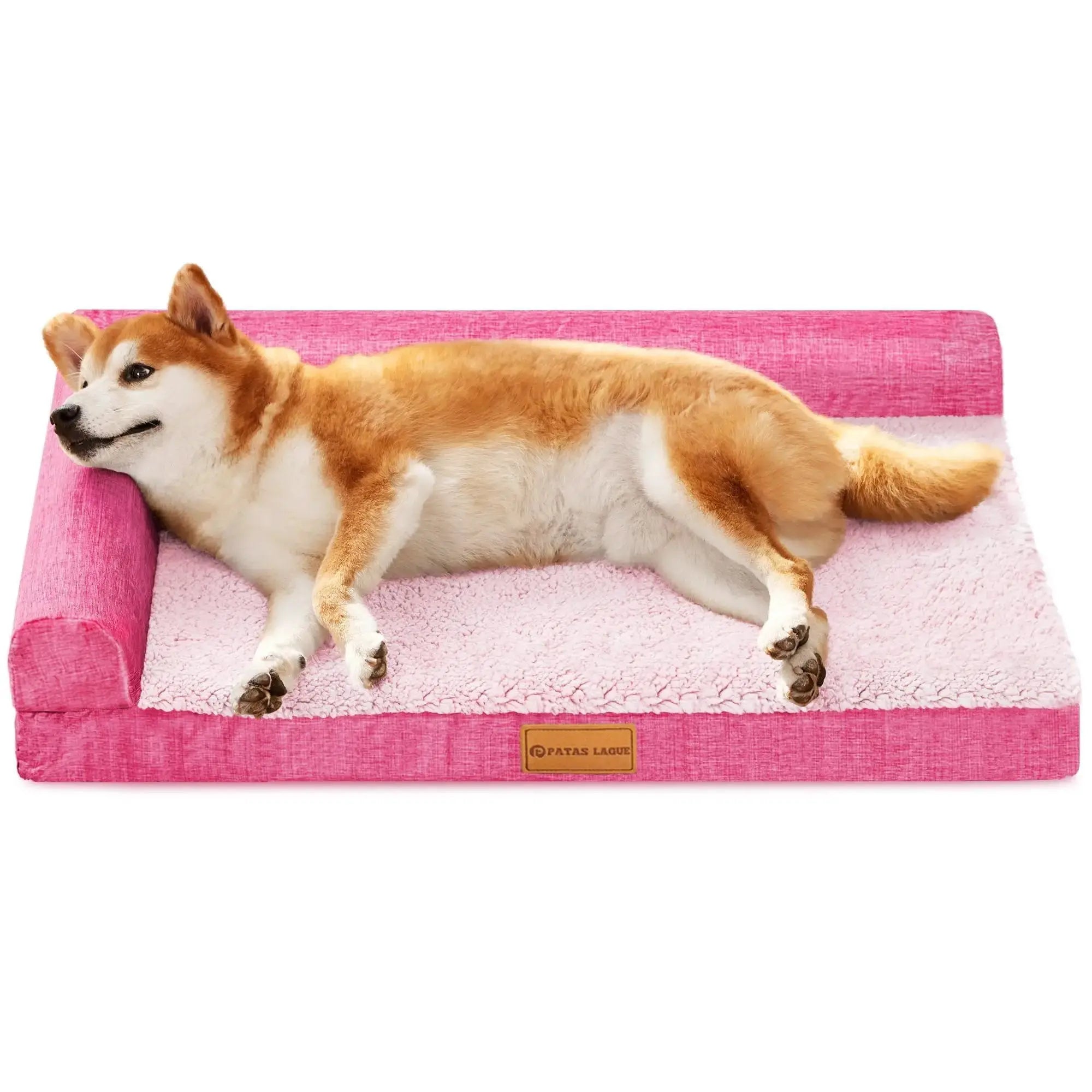 Patas Lague Orthopedic Dog Bed for Small Medium Large Size Dog by Patas Lague