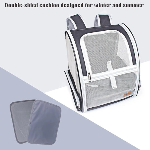 Cat Carrier Backpack Ventilated Pet Carrier for Cats Dogs Small Pets Wags & Whiskers Pet Supply