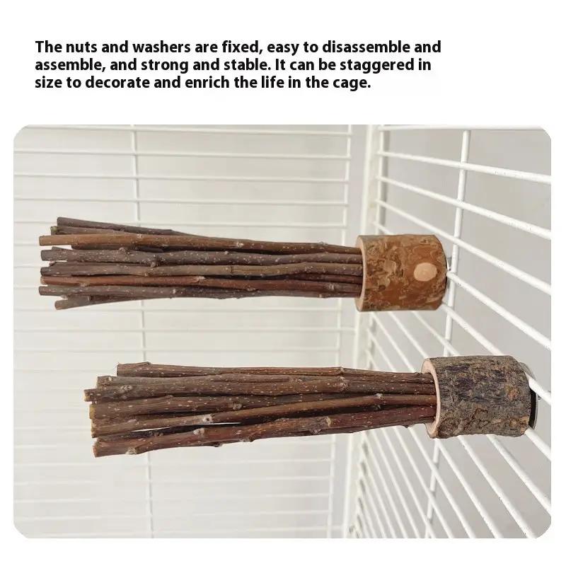 Hamster Rabbit Guinea Pig Hamster Natural Log Molar Rod Toy by Sell My Stuff