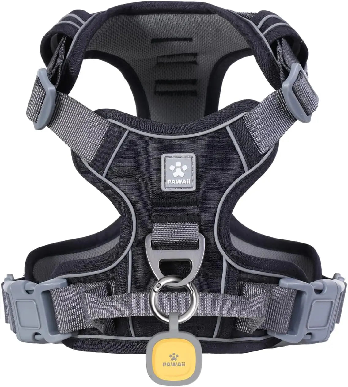 No Pull Dog Harness Reflective Adjustable Vest with ID Tag Small Dogs Wags & Whiskers Pet Supply