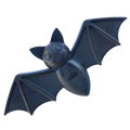 Vampire Bat Nylon Dog Chew Toy for Aggressive Chewers | USA Made & FDA Compliant