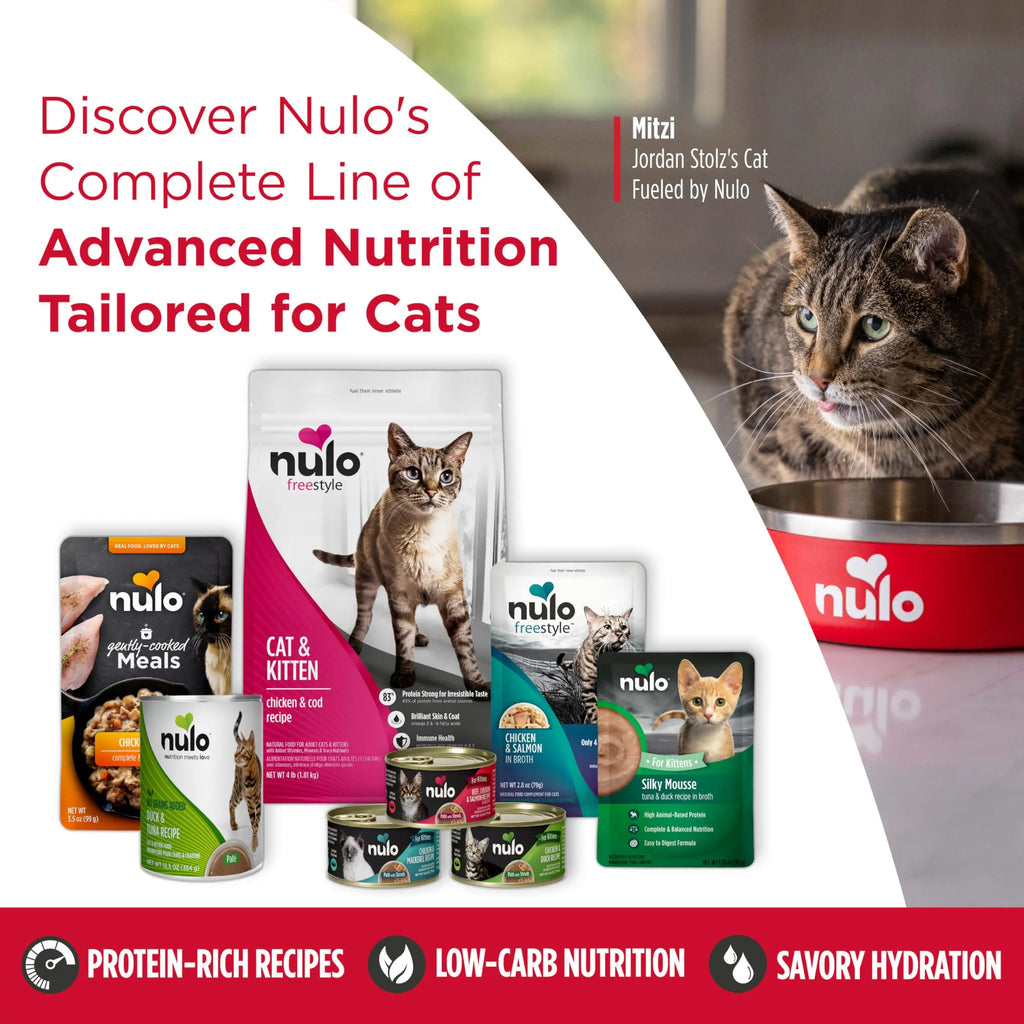 Nulo Wet Kitten Food, Silky Mousse, Variety Pack, 1.75 oz x 12 - FurrBaby Necessities