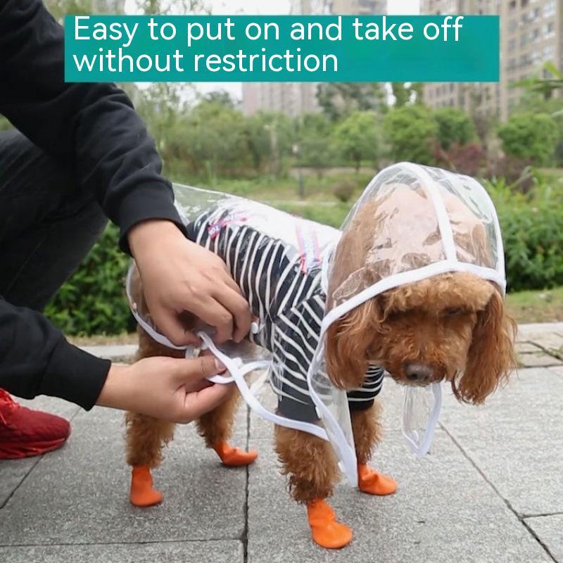 Pet Raincoat Dog Small Dog Pet Zen