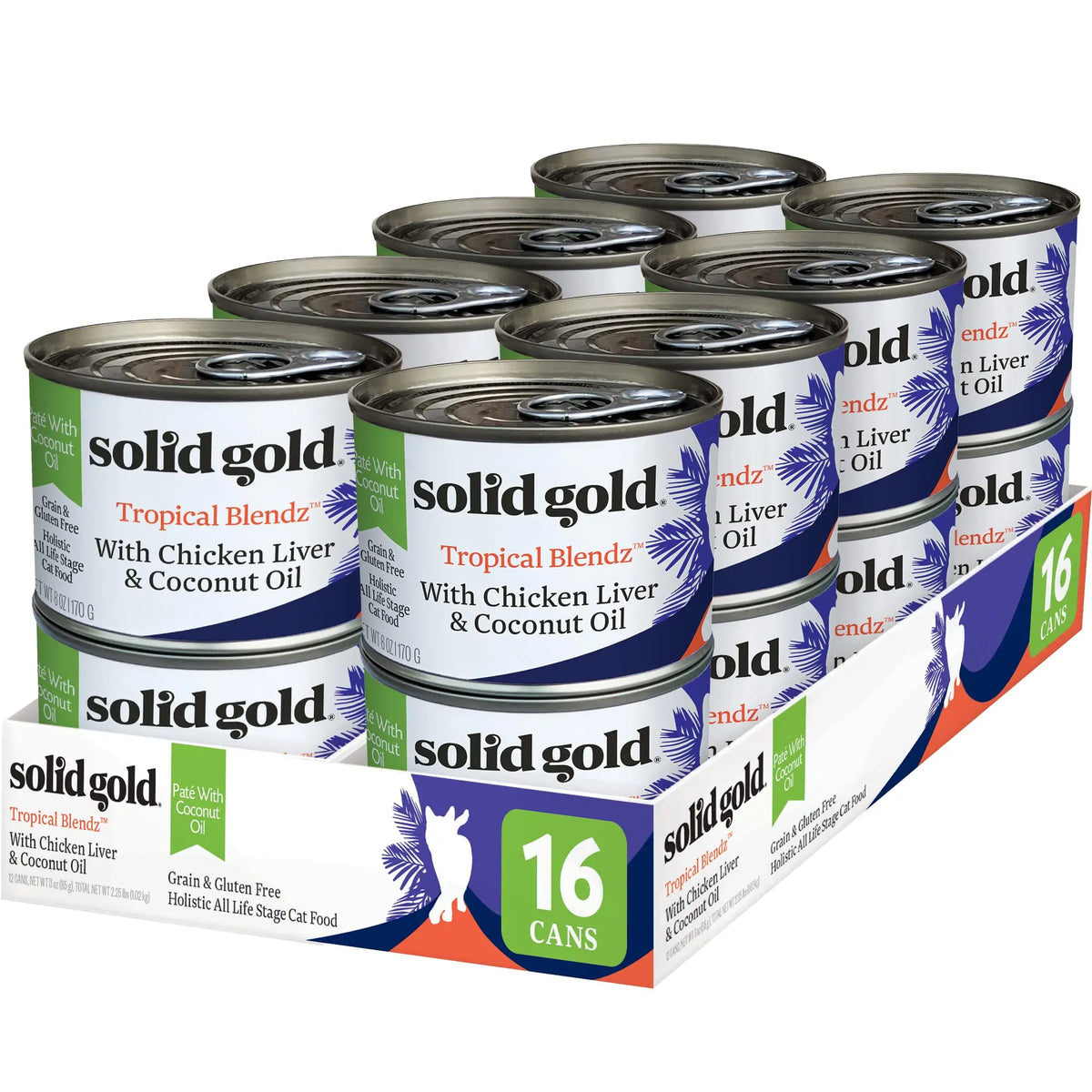 Solid Gold Wet Cat Food for Gut Health and Sensitive Stomach