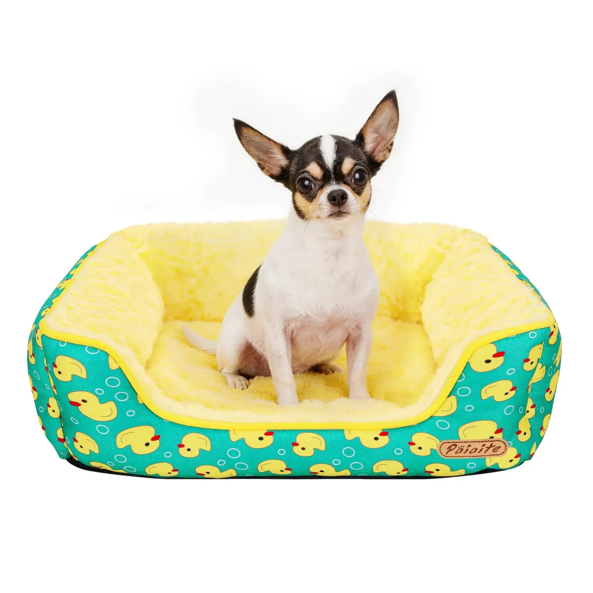 Rectangle Washable Dog Bed for Large, Medium & Small Dogs – Soft Calming Puppy Beds, Durable Warm Pet Sofa with Non-Slip Bottom for Indoor Use. by Paiaite
