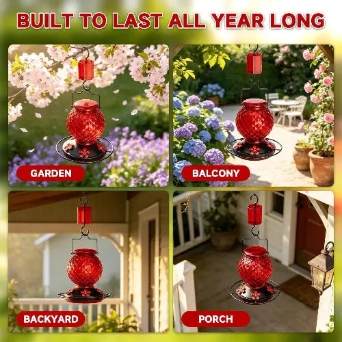 Hummingbird feeders by HTHCSEFL