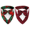 cyeollo Dog Tuxedo Costume Dog Wedding Bandana Collar with Bow Tie Adjustable Dog Tux Formal Dog Costumes Pet Party Birthday Gifts for Small Medium Large Dogs