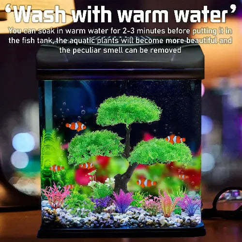 Ameliade Aquarium Artificial Plastic Plants Decoration by Ameliade
