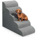 MEJYJEM Dog Stairs for high Beds 28.7” H, 5 Step Pet Ramp for Large Dogs by MEJYJEM