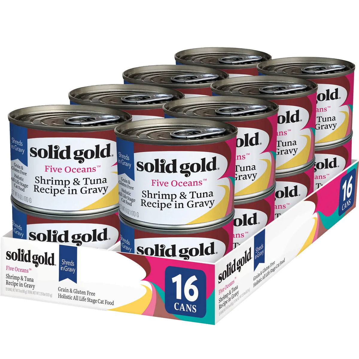 Solid Gold Wet Cat Food for Gut Health and Sensitive Stomach