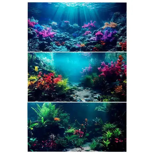 COMSUN 3 Pack Aquarium Backgrounds by COMSUN