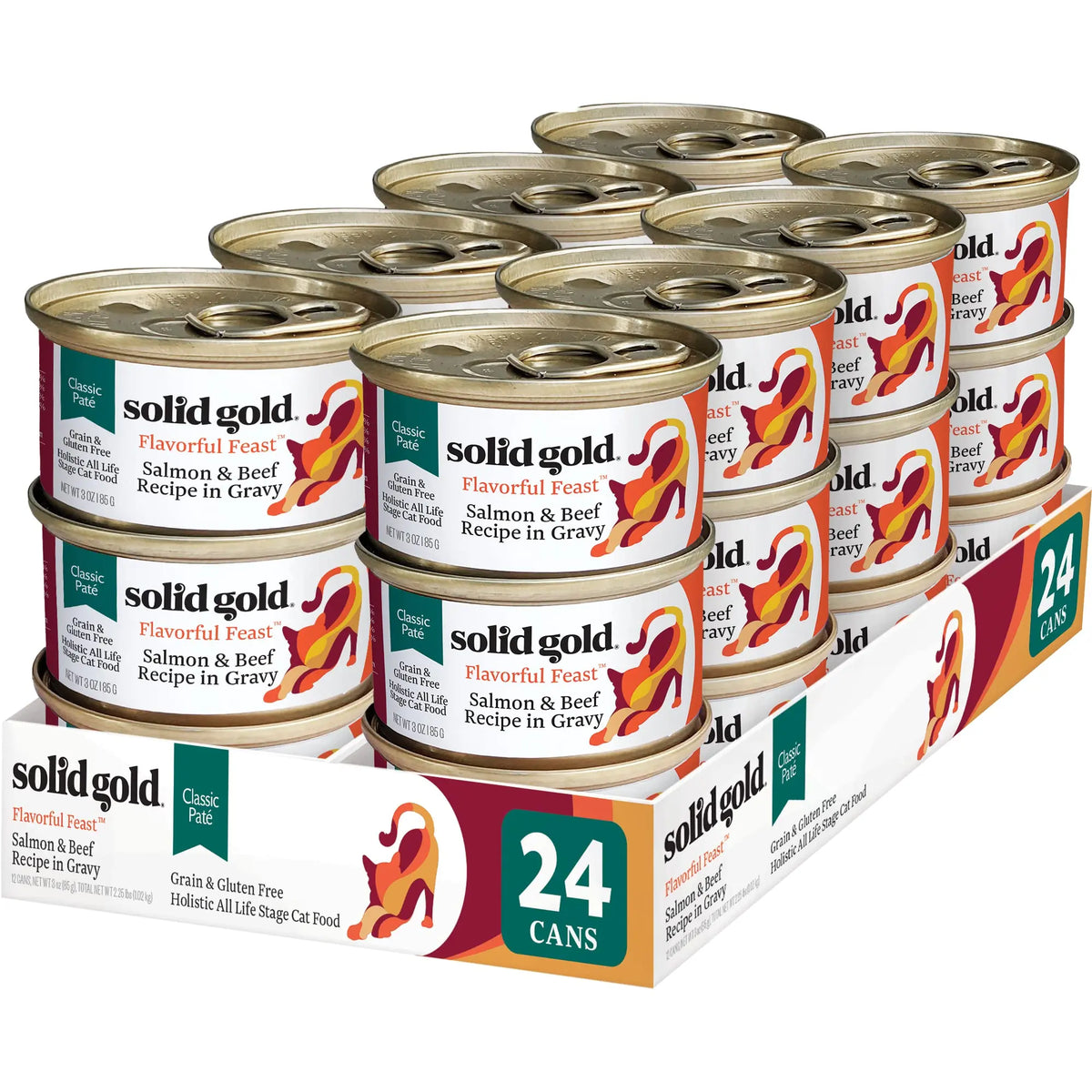 Solid Gold Wet Cat Food for Gut Health and Sensitive Stomach