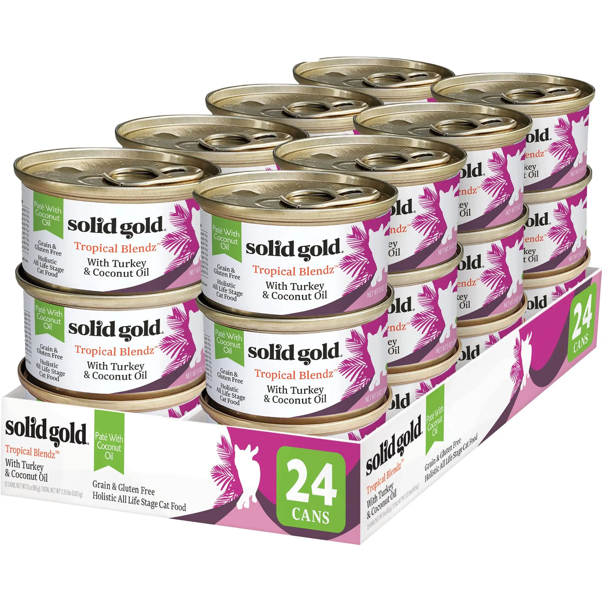 Solid Gold Wet Cat Food for Gut Health and Sensitive Stomach