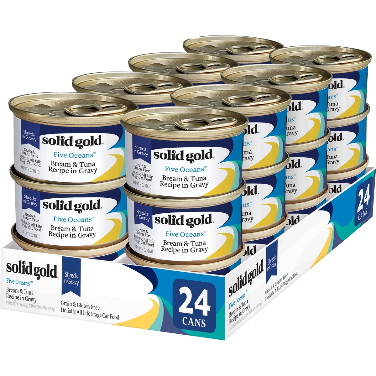Solid Gold Wet Cat Food for Gut Health and Sensitive Stomach