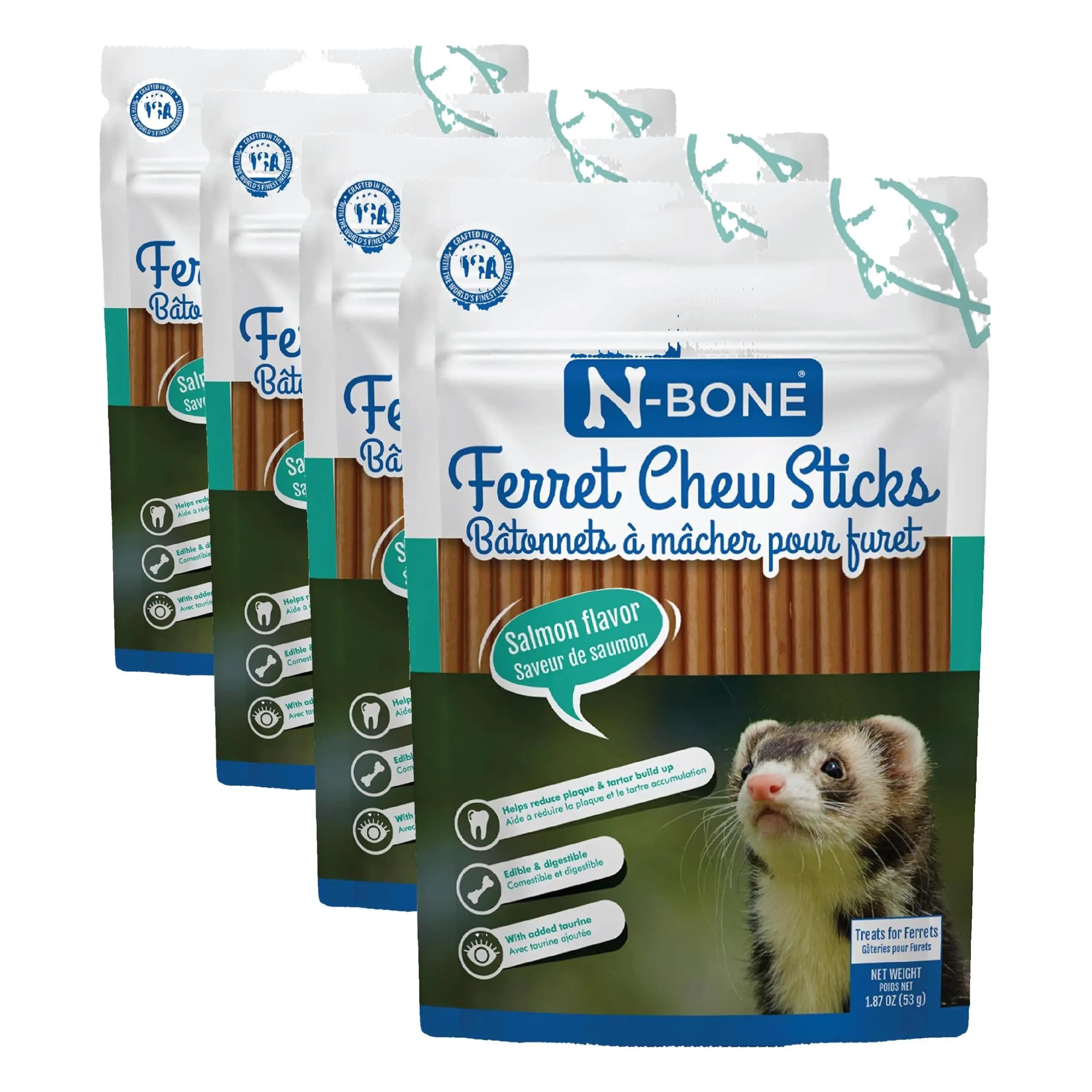 N-Bone Ferret Chew Sticks - Assorted Flavors and Sizes by N-Bone