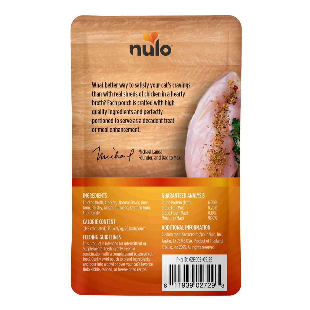 Nulo Freestyle Cat & Kitten Wet Cat Food Broth, Premium All Natural Grain-Free Cat Food Topper with No Added Minerals Or Preservatives and High Animal-Based Protein - FurrBaby Necessities