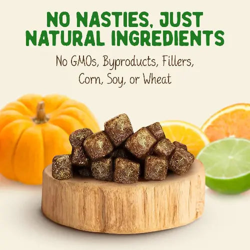 Doc Eddies Probiotic Digestive Bites For Rabbits Guinea Pigs Timothy Hay Treats DOC EDDIE'S