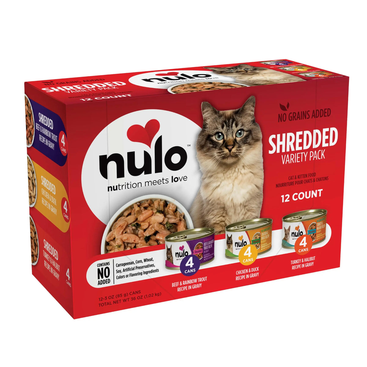 Nulo Freestyle Shredded Wet Canned Cat Food - FurrBaby Necessities