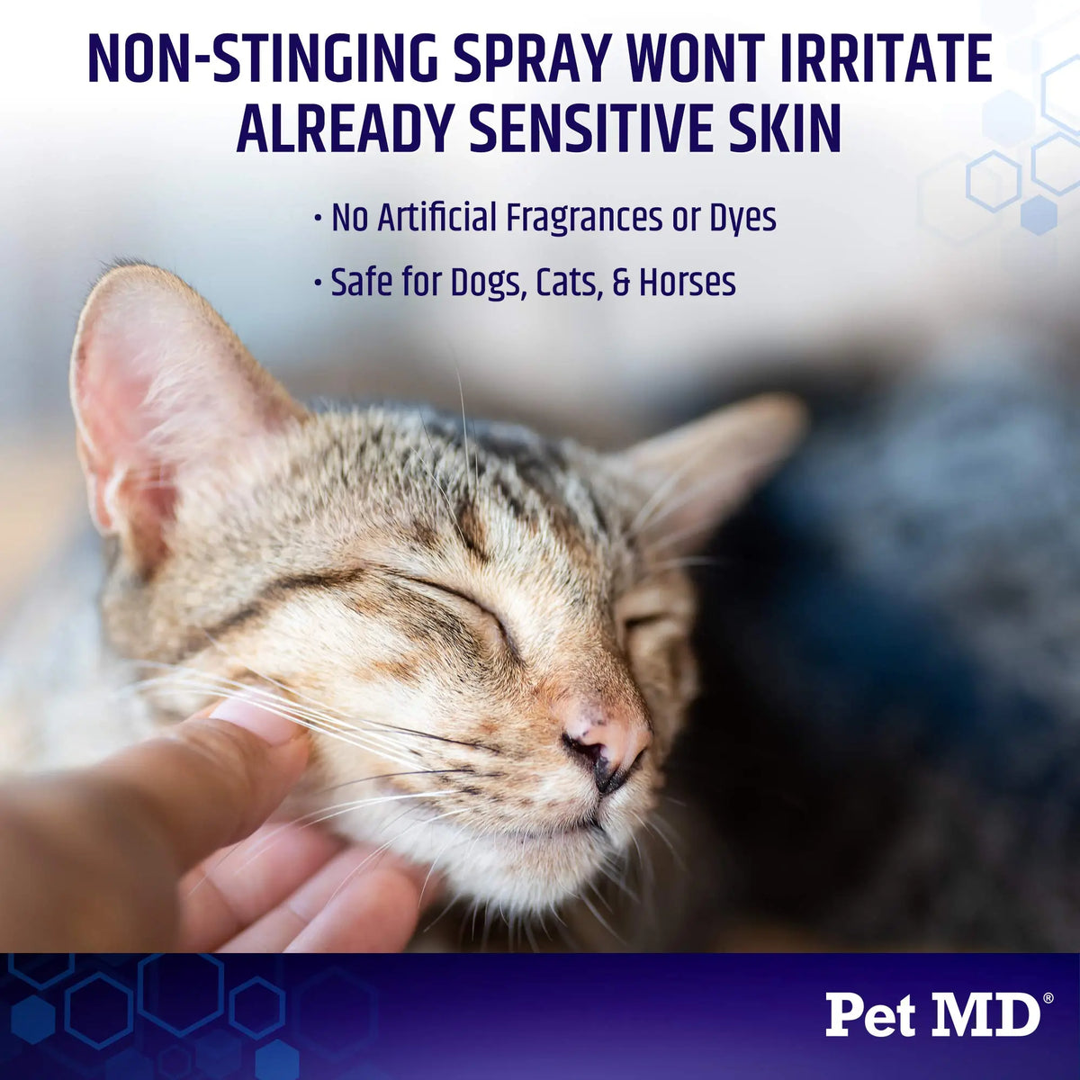 Pet MD Hydrocortisone Spray for Dogs, Cats, Horses - 4 oz Pet MD
