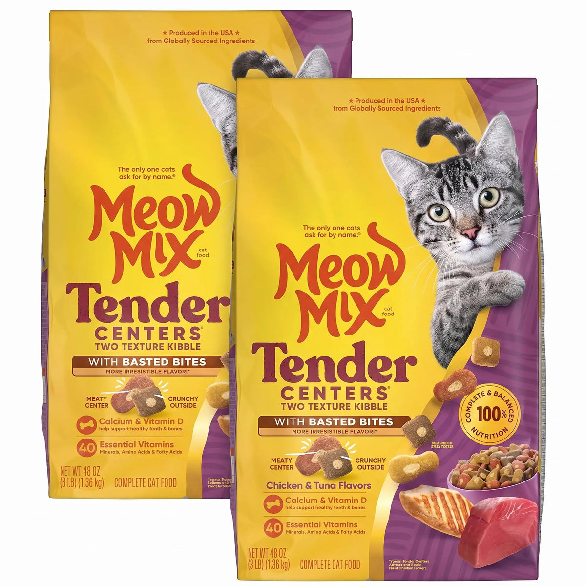 Meow Mix Tender Centers Dry Cat Food