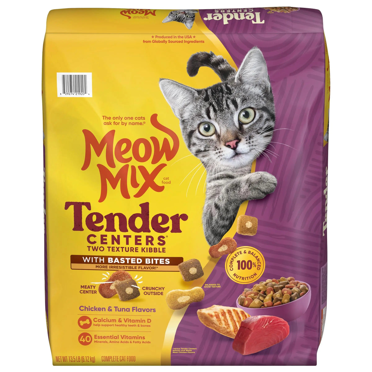 Meow Mix Tender Centers Dry Cat Food