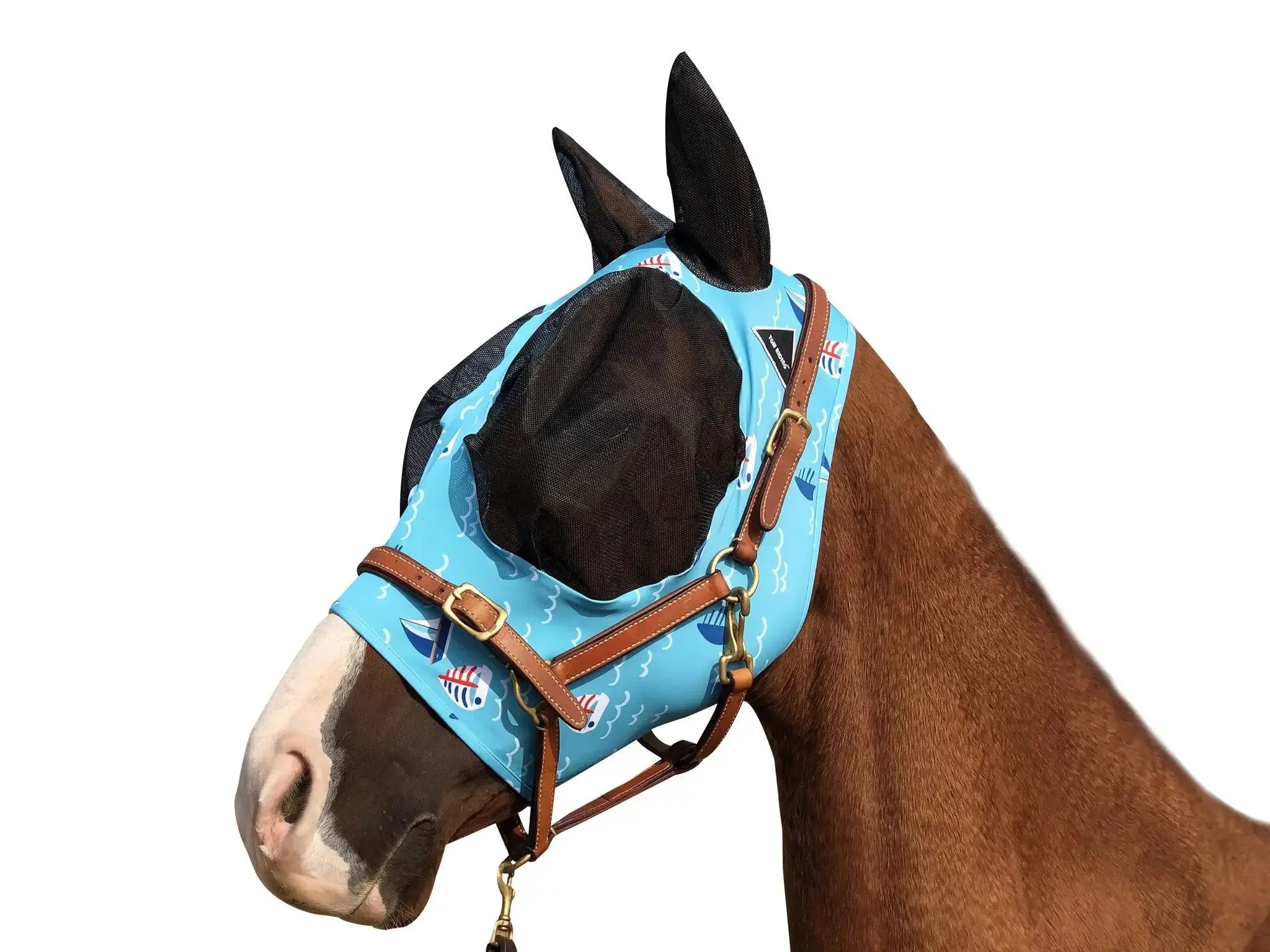 Horse Fly Mask Super Comfort Horse Fly Mask Elasticity Fly Mask with Ears We Only Make Products that Horses Like… by TGW RIDING