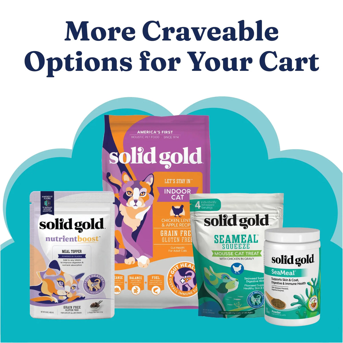 Solid Gold Wet Cat Food for Gut Health and Sensitive Stomach