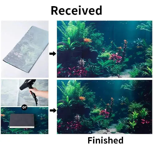 COMSUN 3 Pack Aquarium Backgrounds by COMSUN