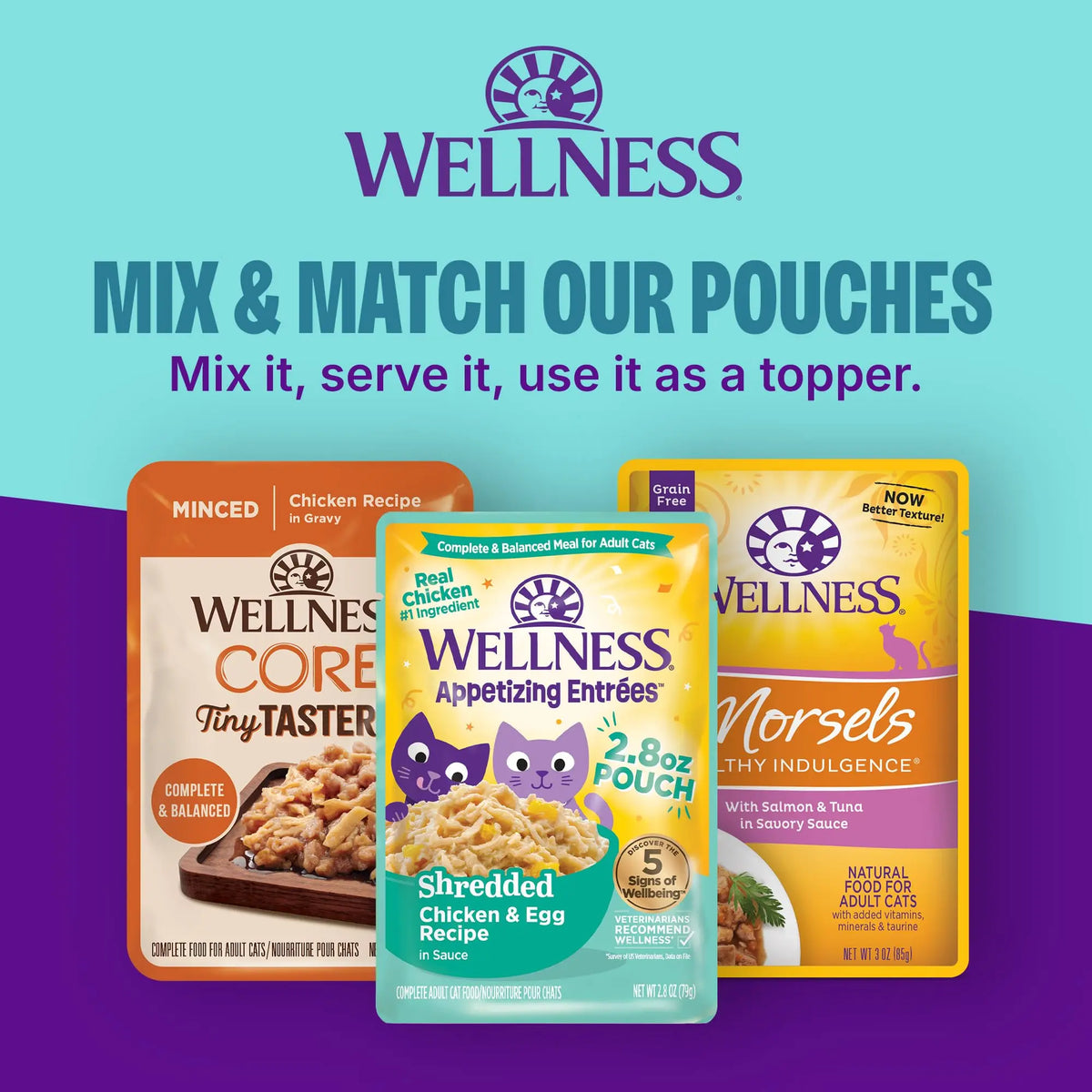 Wellness CORE Hearty Cuts Shredded Chicken & Turkey Recipe