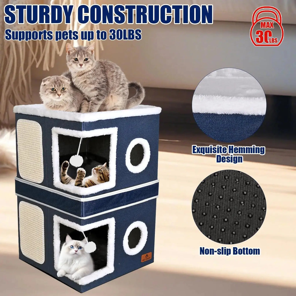 Cat Beds for Indoor Cats by PETTDATE