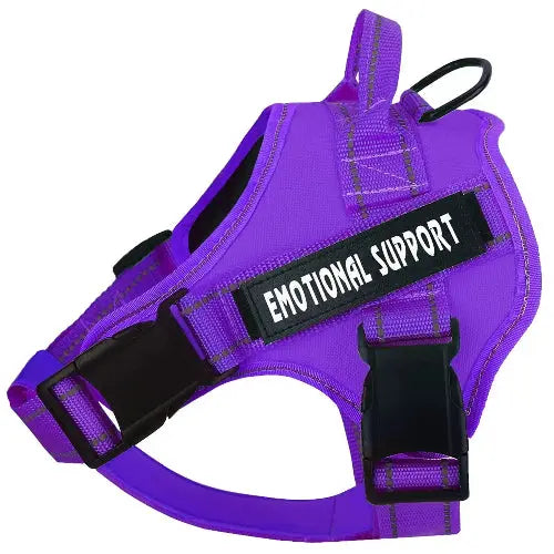 voopet Emotional Support Dog Harness, Professional Service Dog Vest Harness for Small Medium Large Dogs, Reflective Breathable and Adjustable No Pull/Choke ESA Essential Harness by VOOPET