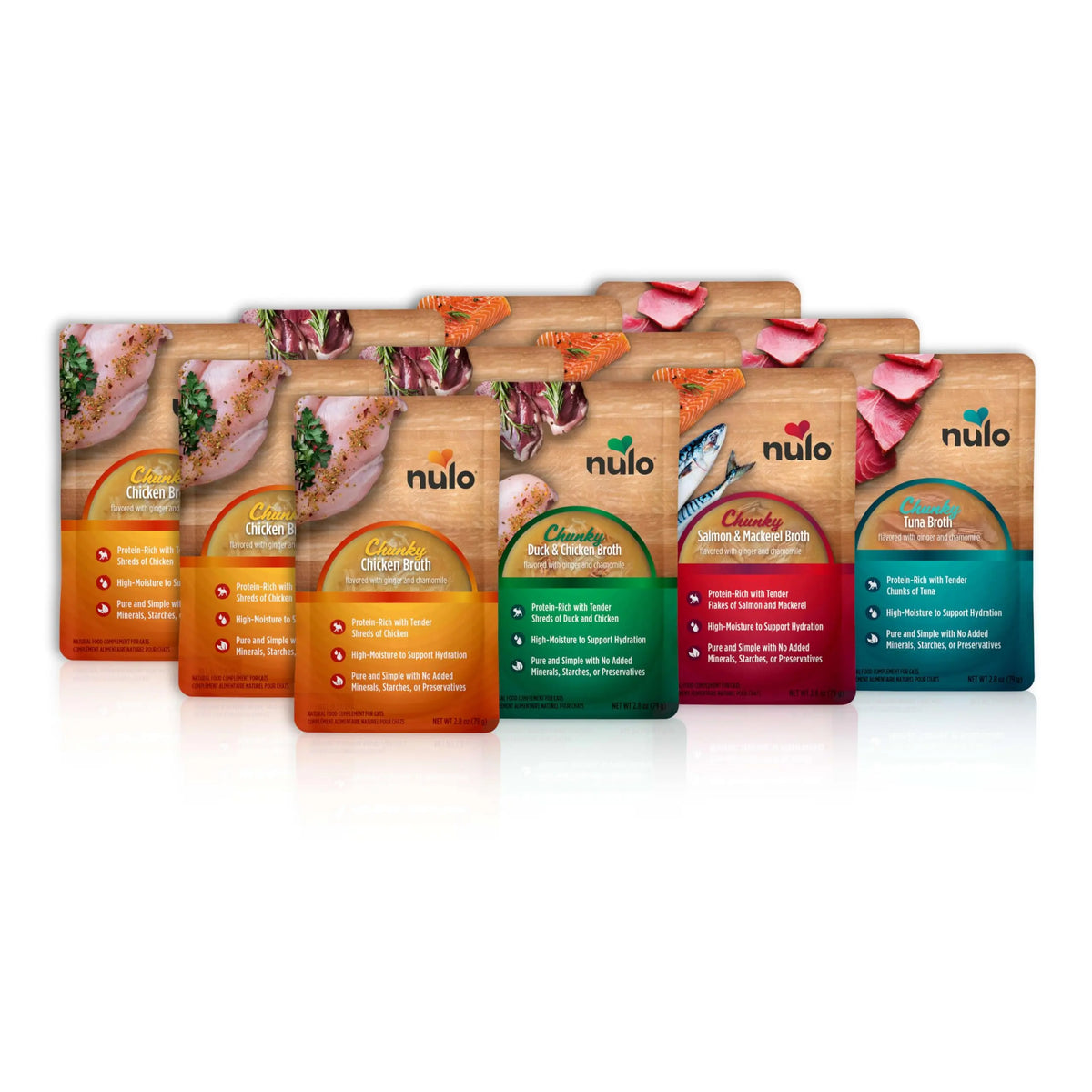 Nulo Freestyle Cat & Kitten Wet Cat Food Broth, Premium All Natural Grain-Free Cat Food Topper with No Added Minerals Or Preservatives and High Animal-Based Protein - FurrBaby Necessities