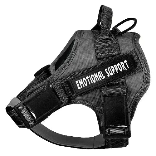 voopet Emotional Support Dog Harness, Professional Service Dog Vest Harness for Small Medium Large Dogs, Reflective Breathable and Adjustable No Pull/Choke ESA Essential Harness by VOOPET