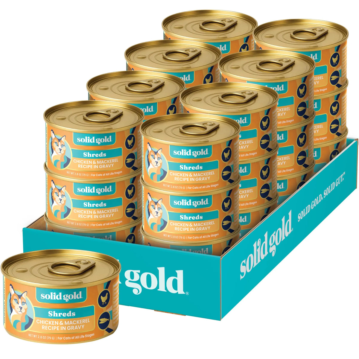 Solid Gold Wet Cat Food for Gut Health and Sensitive Stomach