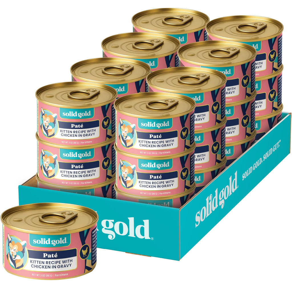 Solid Gold Wet Cat Food for Gut Health and Sensitive Stomach