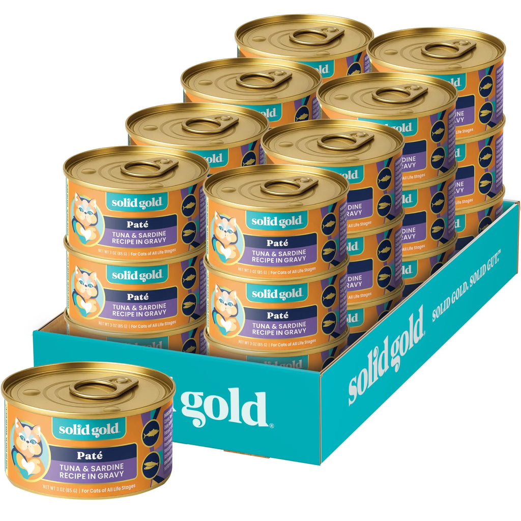 Solid Gold Wet Cat Food for Gut Health and Sensitive Stomach