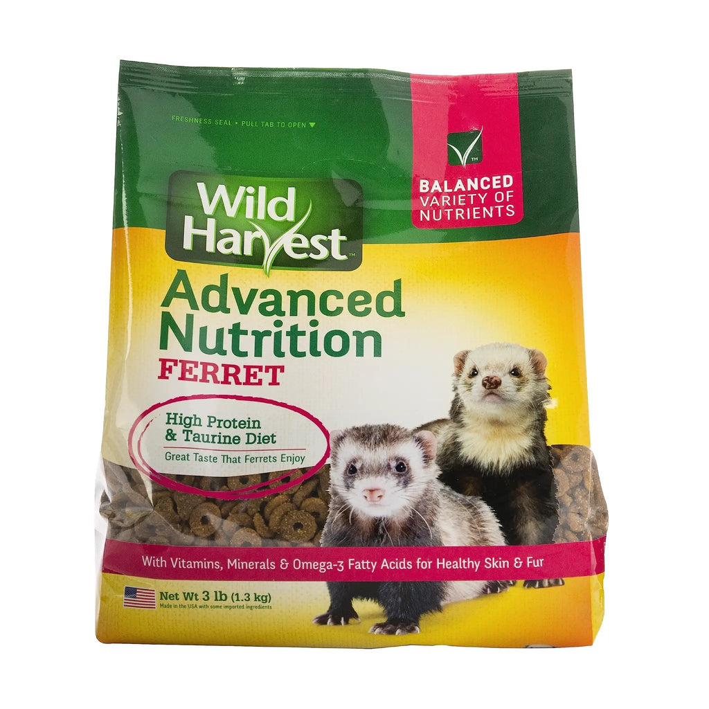 Wild Harvest Advanced Nutrition Ferret, High Protein and Taurine Diet, 3 Pounds by Wild Harvest