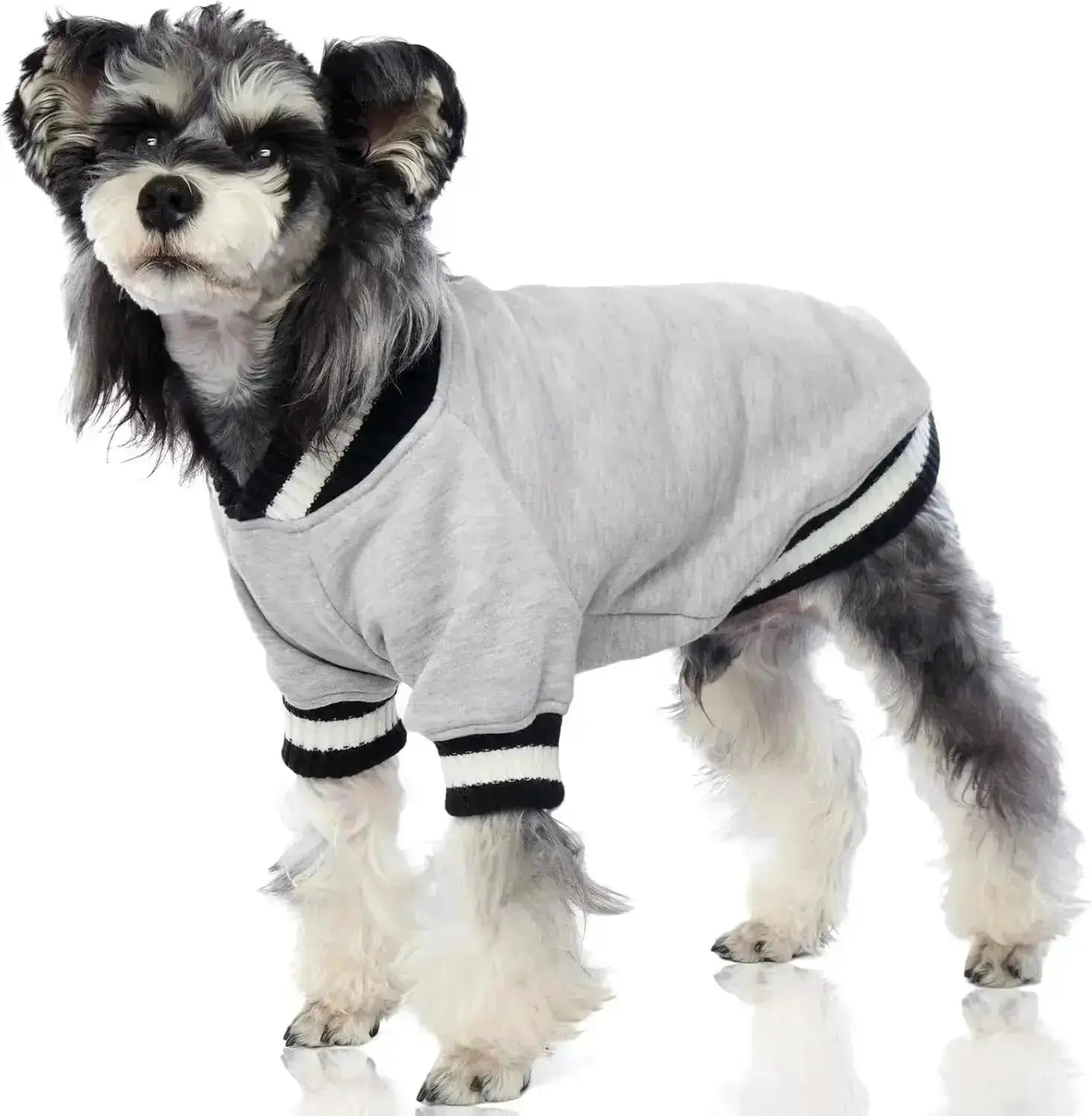 Dog Winter Fleece Pullover Sweater, Soft Warm Hoodie for Small to Medium Dogs by Wags & Whiskers Pet Supply