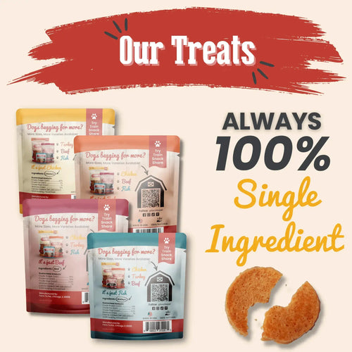 Snack Pack Dog Treat Sampler by Farm To Pet