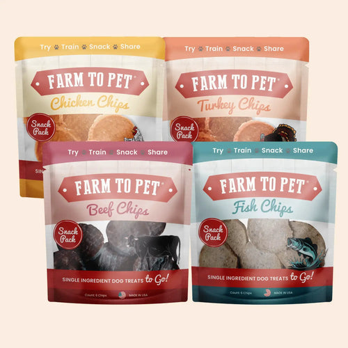 Snack Pack Dog Treat Sampler by Farm To Pet