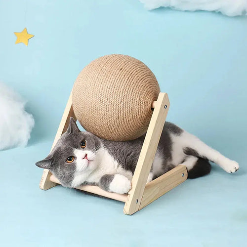 Cat Scratching Ball Toy  Board Grinding Paws Toys WTN Essentials