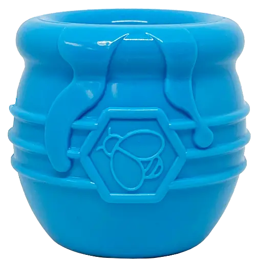 Honey Pot Dog eCup Treat Dispenser | Durable PUP-X Rubber Enrichment Toy | USA Made SodaPup/True Dogs, LLC