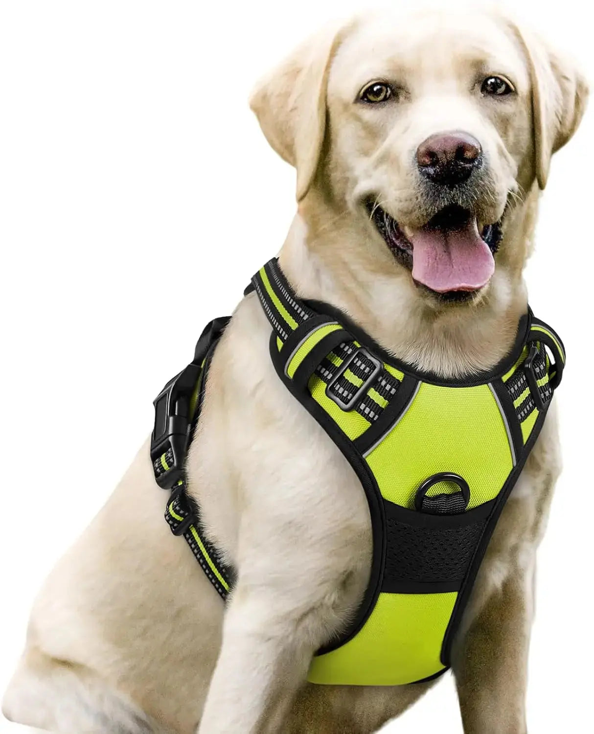 No Pull Dog Harness Reflective Adjustable Oxford Vest Dogs Control (All Sizes) Wags & Whiskers Pet Supply