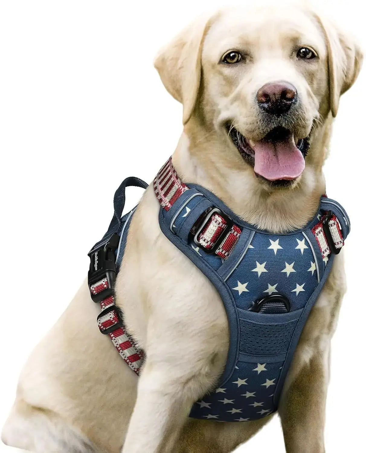 No Pull Dog Harness Reflective Adjustable Oxford Vest Dogs Control (All Sizes) Wags & Whiskers Pet Supply