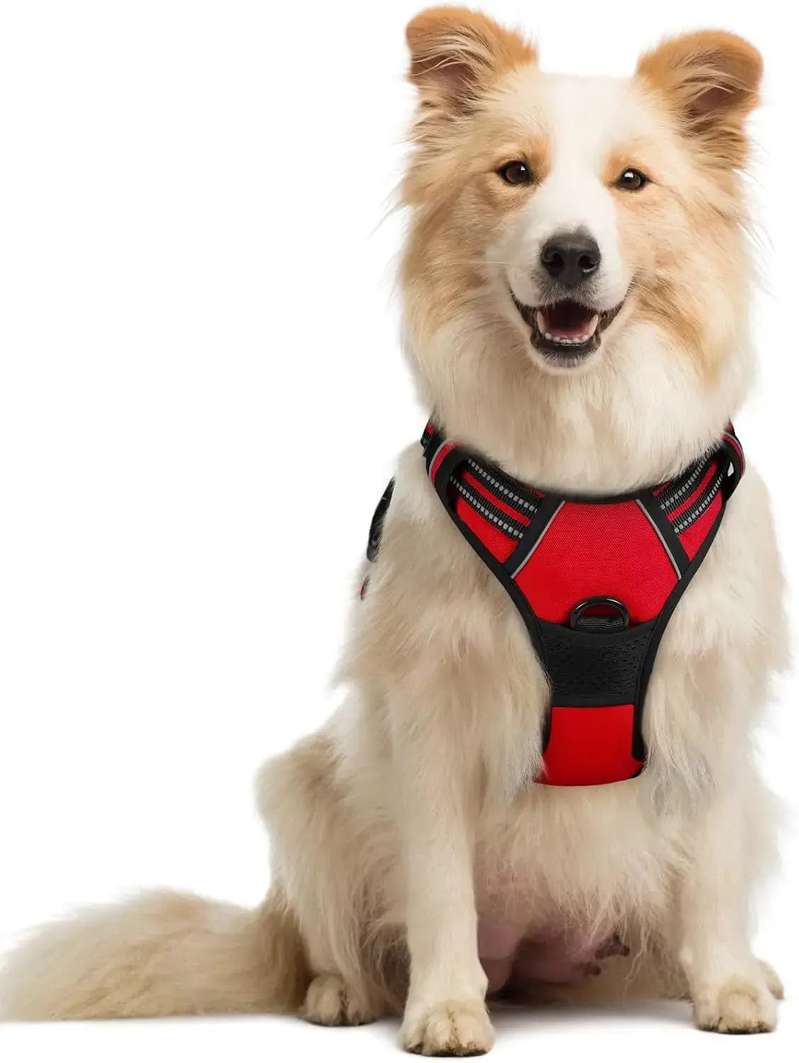 No Pull Dog Harness Reflective Adjustable Oxford Vest Dogs Control (All Sizes) Wags & Whiskers Pet Supply