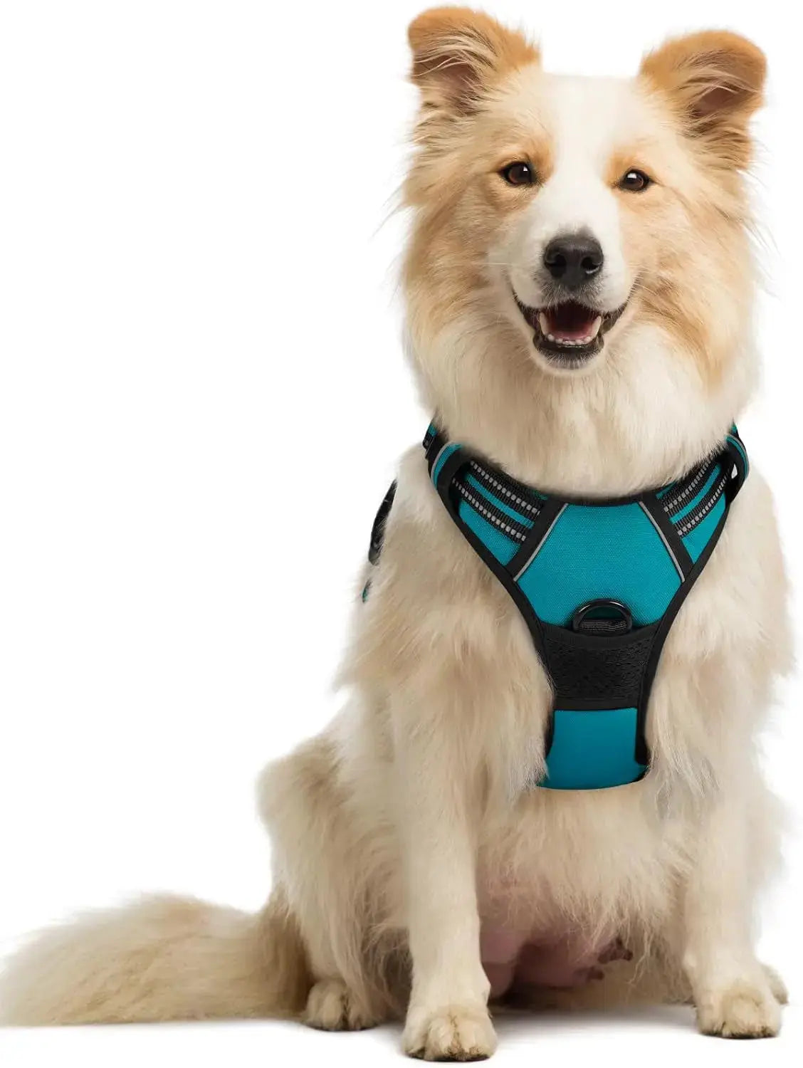 No Pull Dog Harness Reflective Adjustable Oxford Vest Dogs Control (All Sizes) Wags & Whiskers Pet Supply